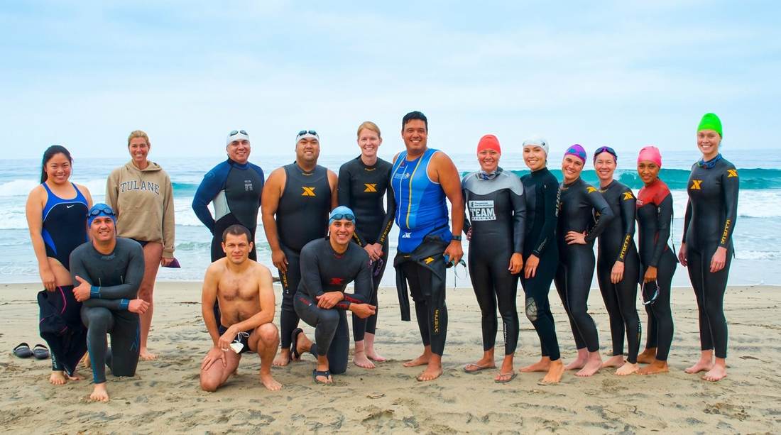 All smiles after ocean coaching session